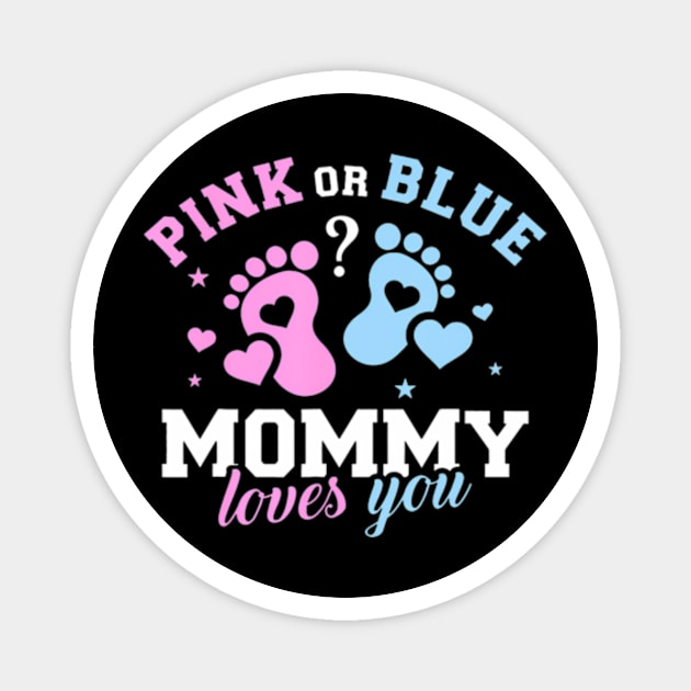 Gender reveal mommy mom Magnet by Cristian Torres